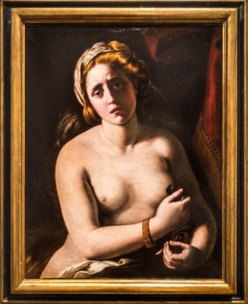 Antiveduto Gramatica, The Suicide of Cleopatra, approx. 1610, private collection