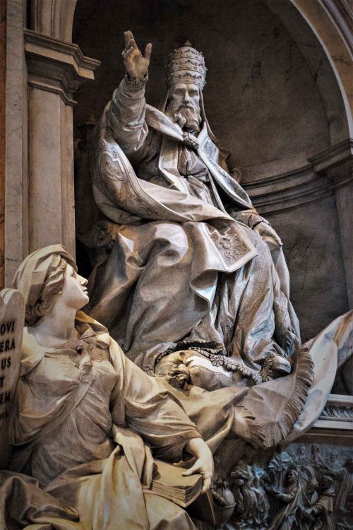 Nagrobek papieża Grzegorza XIII, Camillo Rusconi, bazylika San Pietro in Vaticano