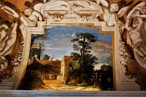 Guercino, Casino Ludovisi, Stanza del Caminetto, jedno z  malowideł stropu