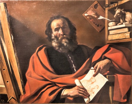 Guercino (and workshop), Saint Luke, 1623, Galleria Nazionale d'Arte Antica, Palazzo Barberini