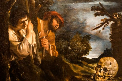 Guercino, Pasterze arkadyjscy - Et in Arcadia ego, Galleria Nazionale d'Arte Antica, Palazzo Barberini