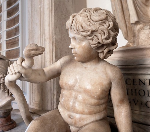 Young Hercules with snakes, Musei Capitolini