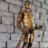 Statue of a gilded Hercules from Forum Boarium, Musei Capitolini