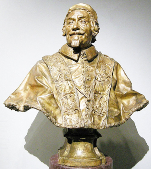 Bust of Pope Alexander VIII, Domenico Guidi, pic.Wikipedia, author Sailko