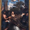 Męczeństwo i dostąpienie świętości przez Wawrzyńca, Pietro da Cortona, ołtarz główny, kościół San Lorenzo in Miranda